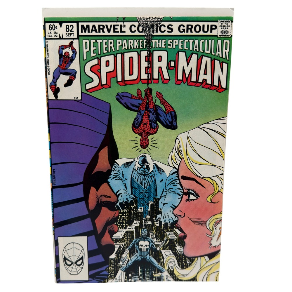 Spectacular Spider-Man 82 Marvel 1983 Comic Book Milgrom Peter Parker